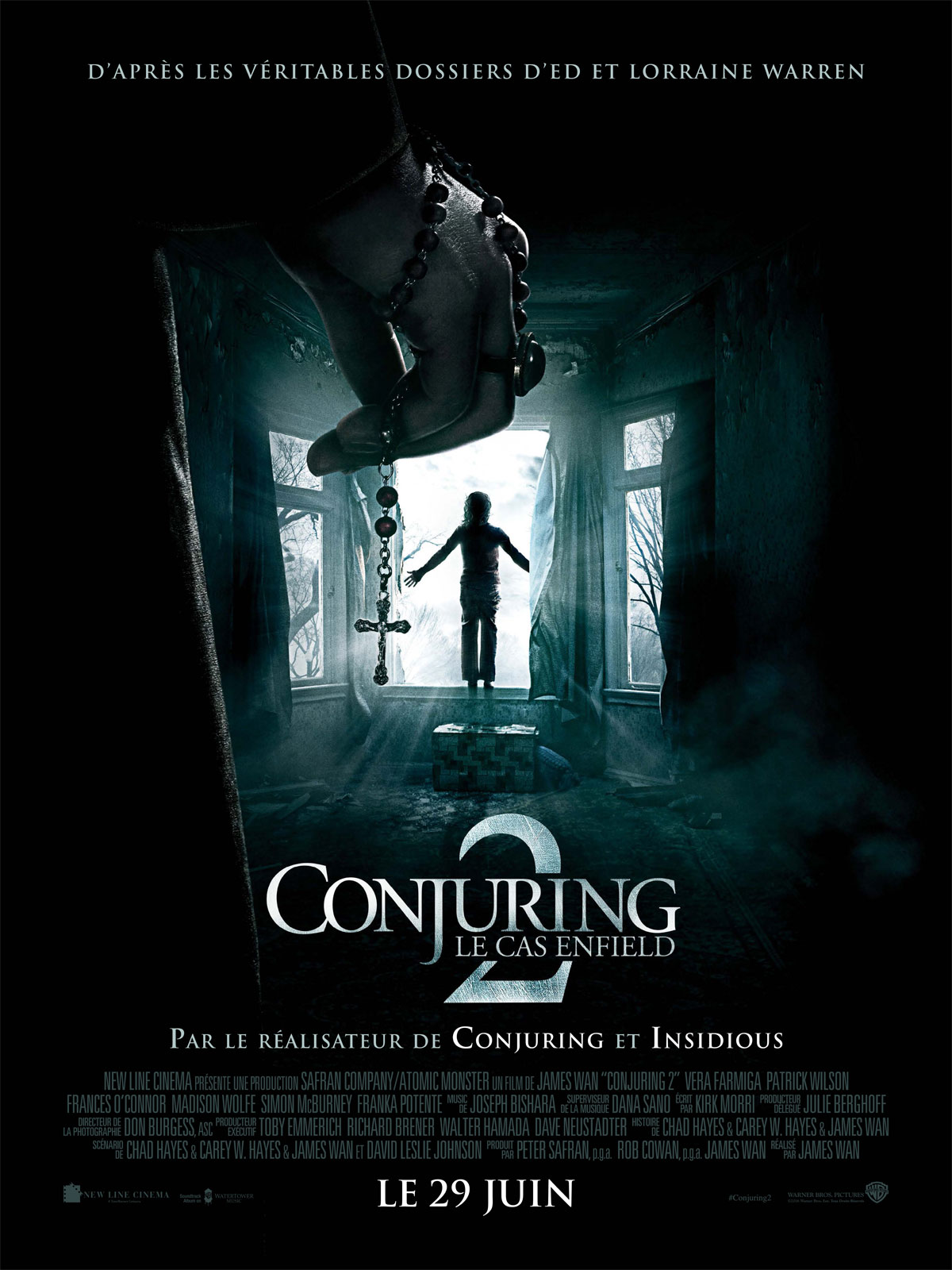 Affiche Conjuring 2, cas ENflied