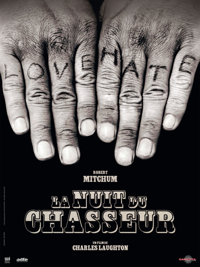 Affiche La nuit du chasseur